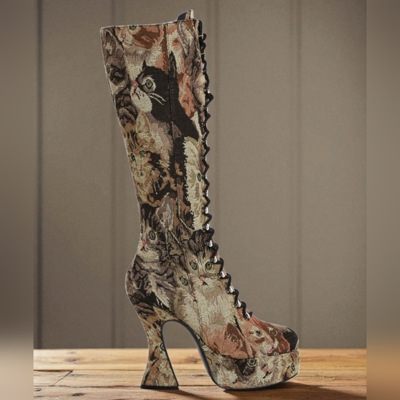 Pawsitive Thinking Knee High Boots Sugar ThrillZ SZ 7 And 9! - Picture 1 of 3